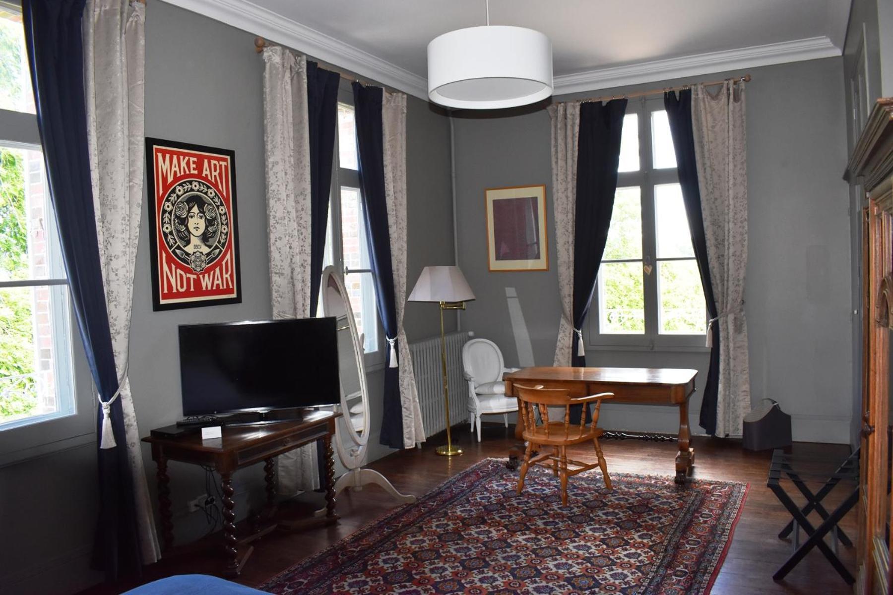 Bed and Breakfast Manoir Des Tuileries Du Buisson Verneuil d'Avre et d'Iton Zimmer foto